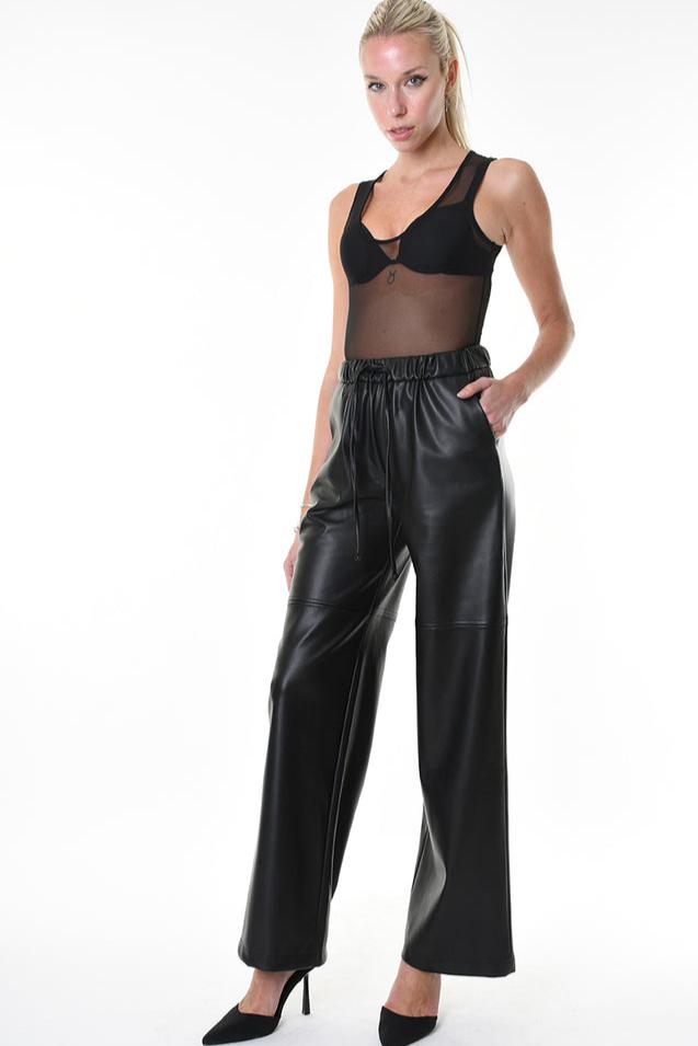 La Haine Inside Us, LiLi The First boutique, Faux Leather Pants