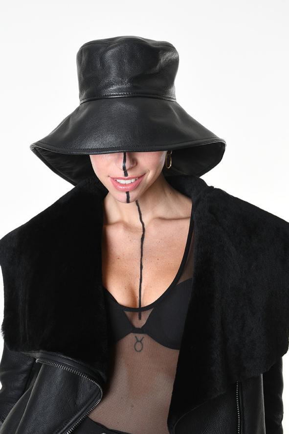 LiLi The First boutique - La Haine Inside Us - Leather Hat