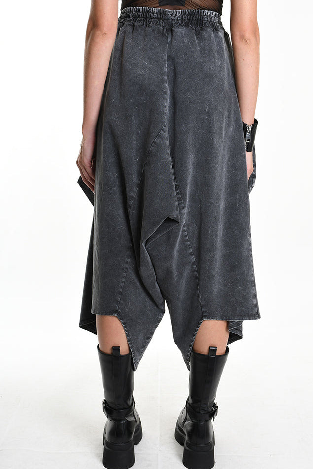 Unisex gaucho, oversized pants made by La Haine Italy - available at LiLi The First boutique Washington DC