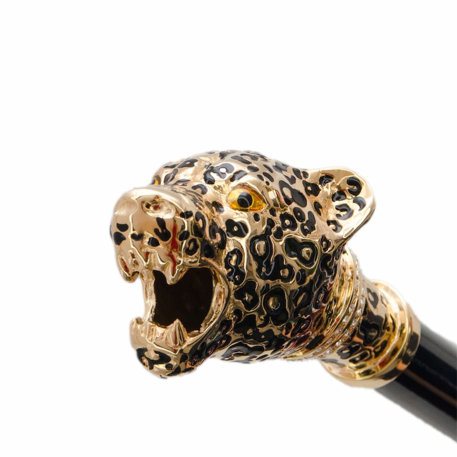 Pasotti-Leopard-Panther-Head-Umbrella