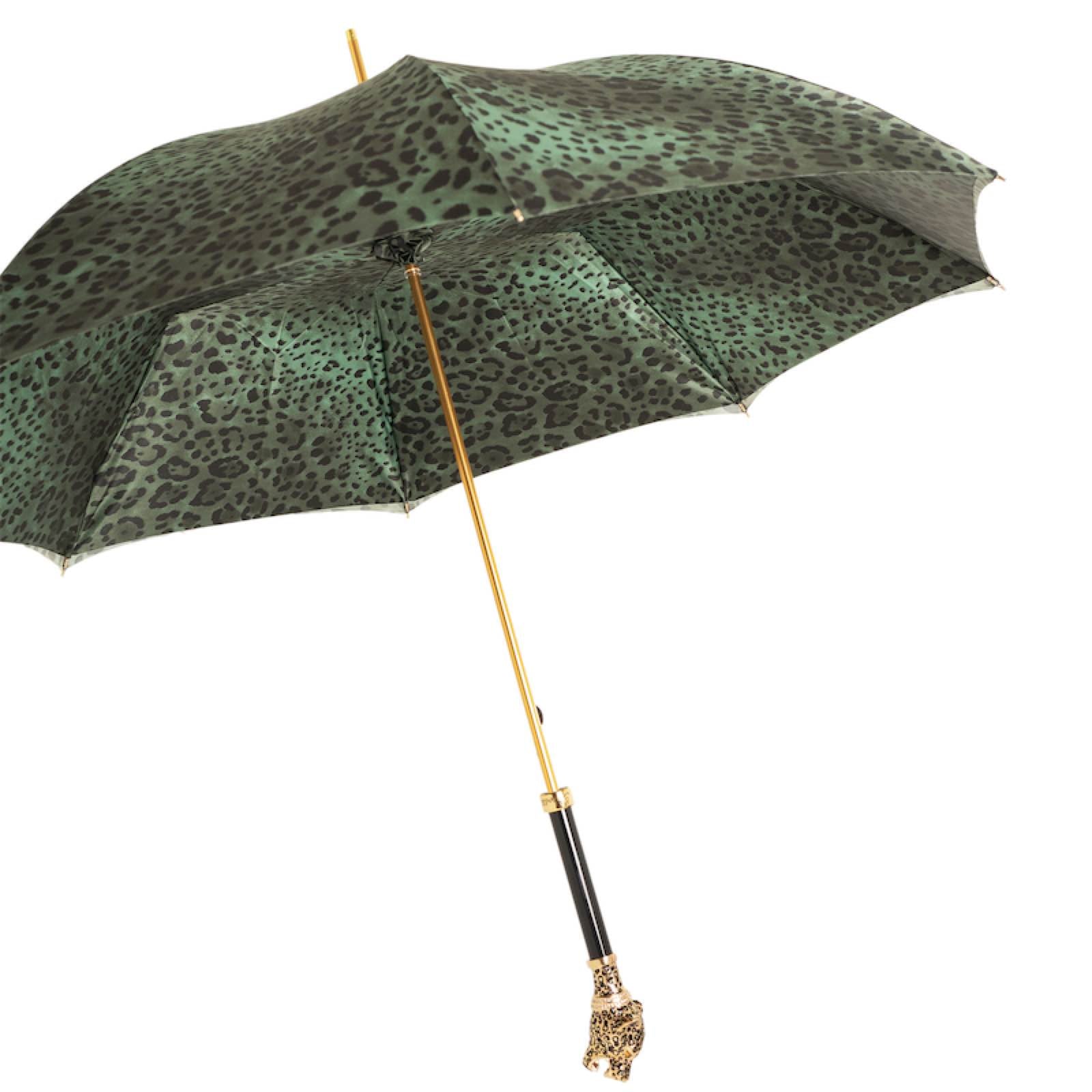 Pasotti-Leopard-Panther-Head-Umbrella