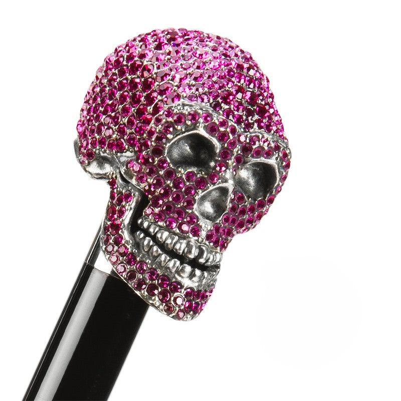 Pasotti _Roses_Skull_Handle_umbrella