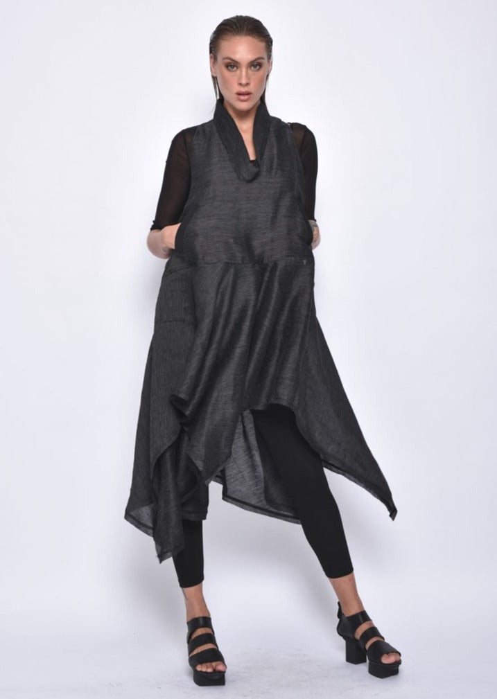 LiLi The First-Simply Mila - Oversized Linen Tunic