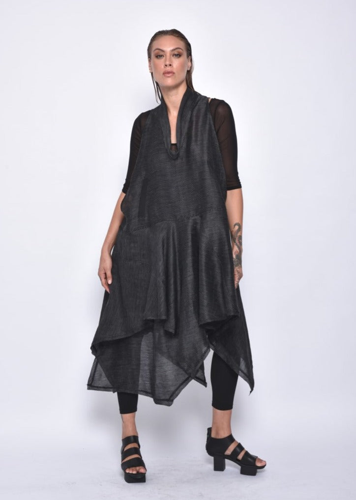 LiLi The First-Simply Mila - Oversized Linen Tunic
