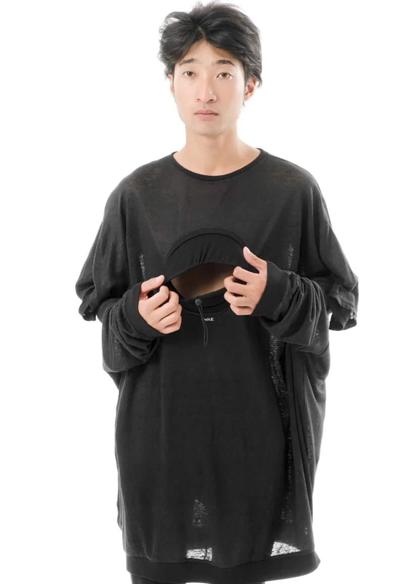 Vague Black - Transformer Top