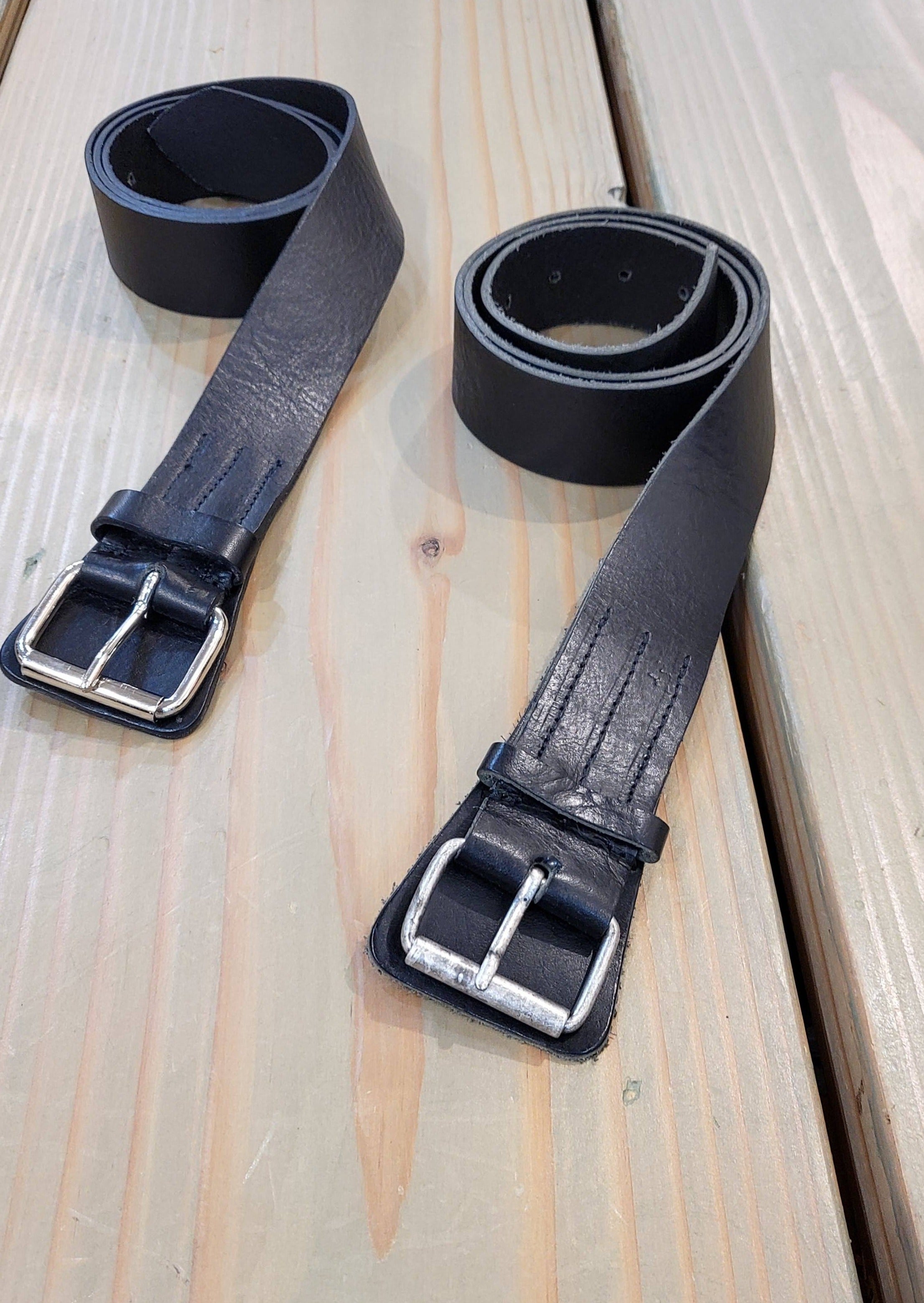 WIDE LEATHER BELT