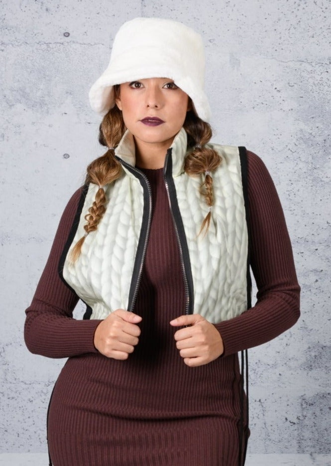 FAUX FUR BUCKET HAT